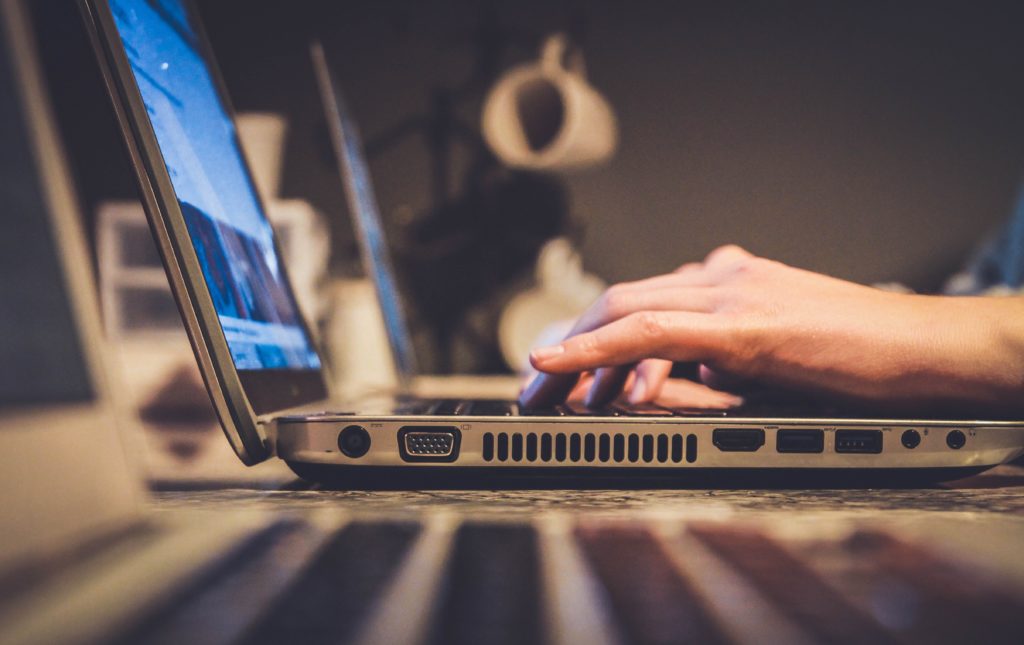 A person implementing fast and reliable it solutions.